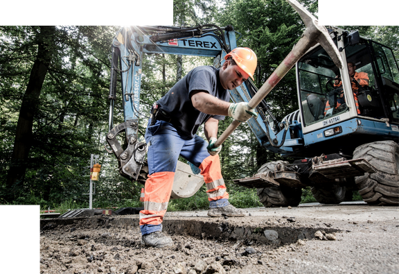Titelbild Inhalt Angebote Tiefbau
